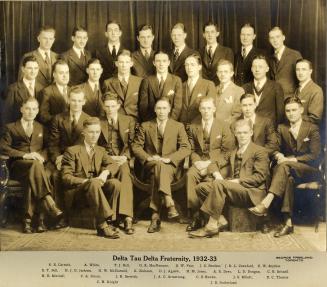 Delta Tau Delta Fraternity, 1932-33