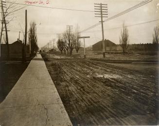 Front Street East, E. Of Jarvis St., looking west across C.P.R. tracks betwest Overend & Cypress Streets