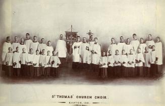 St. Thomas' Anglican Church (1882-1893), Sussex Street, south west corner Huron Street, Toronto, Ontario