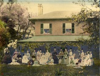 Mrs. Forester's school (1864) at "Pinehurst" Grange Road, a popular ladies' seminary, Toronto, 1853-67 [Group B]