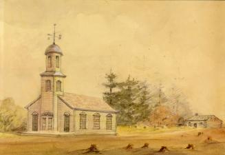 First Presbyterian Church, Niagara-on-the-Lake (Ontario), ca 1800