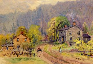The William Lyon Mackenzie Printing Office, Queenston (Niagara-on-the-Lake, Ontario), circa 1860