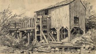 Sawmill near Penetanguishene (Ontario)