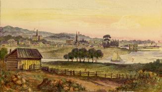 View of Cobourg, circa 1852