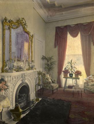 Government House (1868-1912), Interior, drawing room, east end