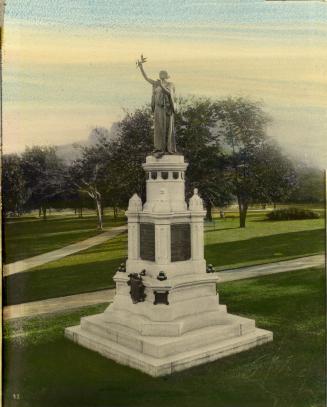 Northwest Rebellion Monument, Queen's Park, southeast of Parliament Buildings