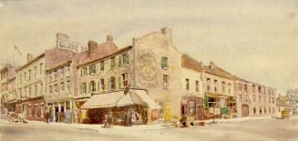 North East Corner Yonge and Richmond Streets, Toronto, 1888