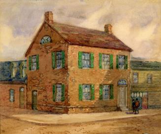 Alexander Macdonell, house, circa 1830, Jarvis St