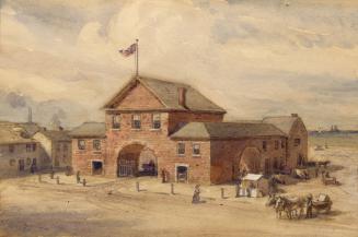 Market (1833-1849), King Street East, south side, between Market & Jarvis Streets
