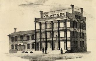 Ontario House, Wellington Street East, northwest corner Church St