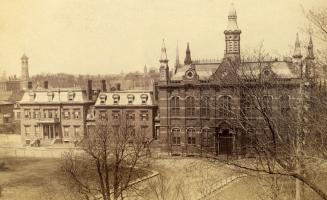 Upper Canada College (1831-1891), looking n