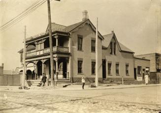 Historic photo from 1912 - Dufferin Hotel at Bloor St. W., n.w. cor. Dufferin St. in Wallace Emerson