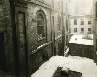 Jail (1827-1840), King Street East, northeast corner Toronto St