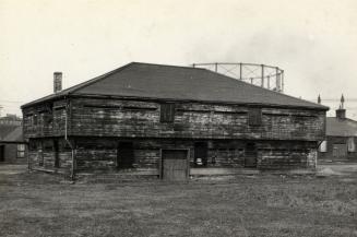 Fort York, blockhouse (western), looking n