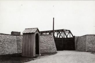 Fort York, gate (eastern), looking e