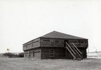 Fort York, blockhouse (western), looking w