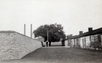 Fort York, looking northwest beside barracks