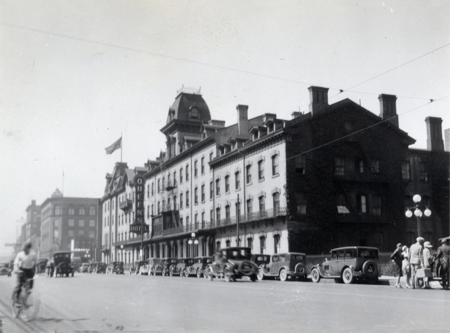 Queen's Hotel, Front Street West, north side, between Bay & York Streets
