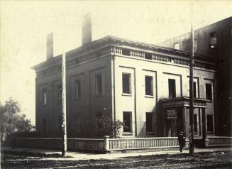 Baldwin, William Warren, house, Front Street West, northeast corner Bay St