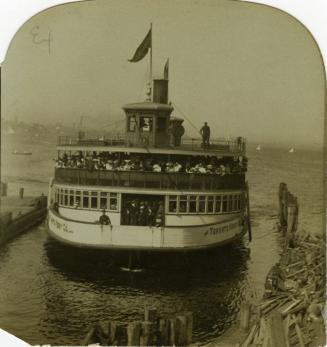Mayflower, (Island ferry), at Island wharf