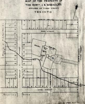 Map of the Property of the Honorable J