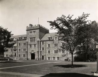 Trinity College (opened 1925), Hoskin Avenue, north side, between Queen's Park Crescent West & Devonshire Place