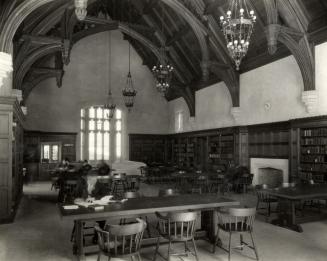 Wycliffe College, Hoskin Avenue, Interior, library