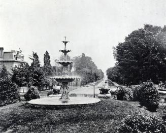 Fountain, Queen's Park, at head of University Avenue