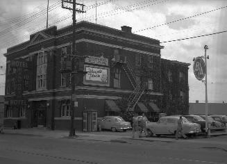 Empringham Hotel (1914), Danforth Avenue, southwest corner Dawes Road
