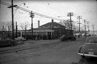 Toronto Transit Commission, Eglinton carhouse, Yonge Street, west side, between Berwick &amp; E ...
