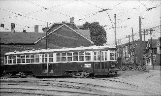 T.T.C., #2430, at Russell carhouse