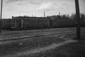 T. & Y.R.R., Mimico Division, #152, at T.T.C. Dundas yard, Dundas St. West, west side, betwest Howard Park & Ritchie Aves