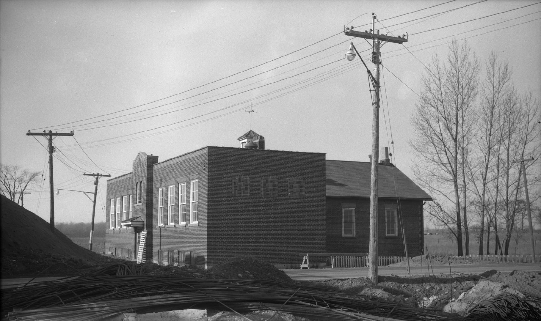Eatonville Public School (opened 1870), Highway 427, northwest corner Bloor Street West