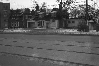 Historic photo from Sunday, February 13, 1955 - Lynne Arms Italian Village Restaurant - was originally Lynne Lodge (Lakeshore and Royal York) in Mimico