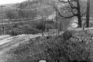 Don River (West Don R.), looking south to site of Bathurst St. bridge
