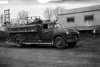 Robinson Cotton Mills (Woodbridge), Vaughan Township Fire Department pumper