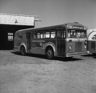 T.T.C., bus #1748, at Parkdale Garage, Sorauren Avenue, north east corner Wabash Avenue