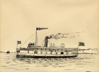 Steamer ''J.W. Steinhoff'', 1876-1899 (Great Lakes)