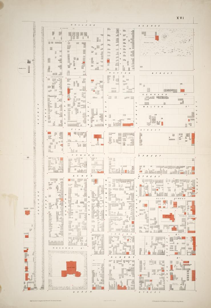 Atlas of the city of Toronto and vicinity.