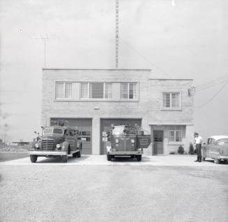 Fire Hall, Etobicoke, Kipling Avenue, west side, north of Racine Road