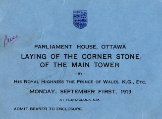 Parliament House, Ottawa