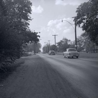 Albion Road., looking northwest from around Calstock Drive