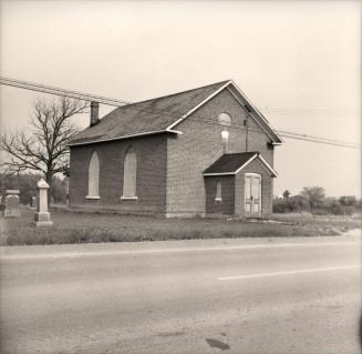 Sharon Methodist (United) Church, Rexdale Boulevard, north side, east of Fourth Line