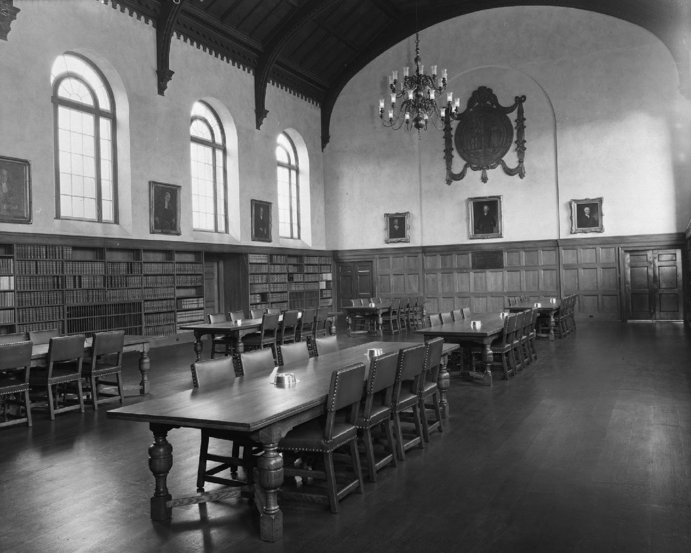 OSGOODE HALL, Queen Street West, northeast corner University Avenue, INTERIOR