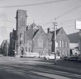 Bond St. Congregational Church (1879-1981), Bond St., north east corner Dundas Street East