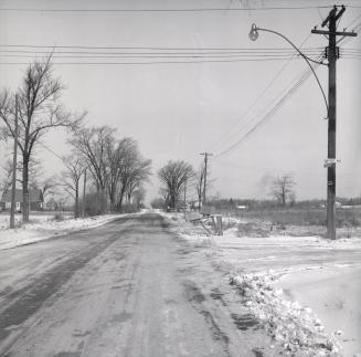 Royal York Road., looking north from La Rose Avenue