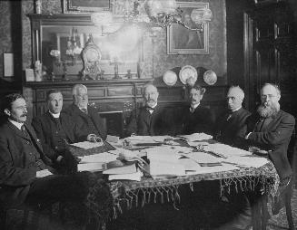 Royal Commission on the University of Toronto, in the dining room of ''The Grange'' (Goldwin Smith's house), Toronto, Ontario
