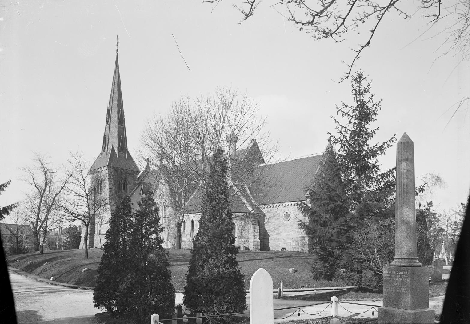 St. James' Anglican Cemetery, Parliament St., east side, between Wellesley & Bloor Streets, looking northwest