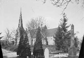 St. James' Anglican Cemetery, Parliament St., east side, between Wellesley & Bloor Streets, looking northwest