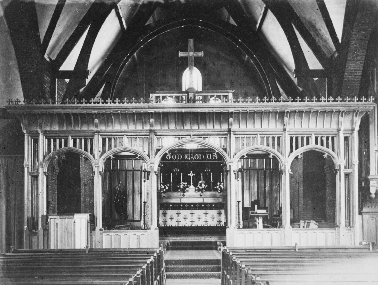 St. Thomas' Anglican Church (opened 1893), Huron St., east side, opposite Washington Avenue, INTERIOR